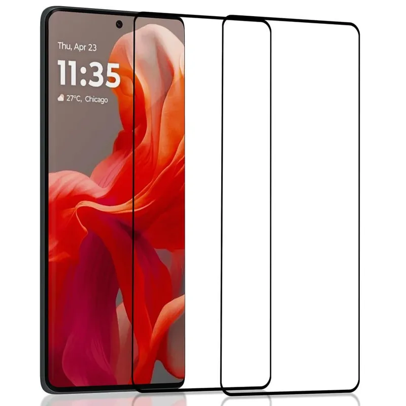 2-Pack Motorola G85 Skärmskydd – Härdat Glas 9H – Super kvalitet 3D