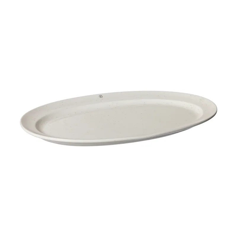 ERNST Ernst uppläggningsfat oval 25×42 cm Vanilj
