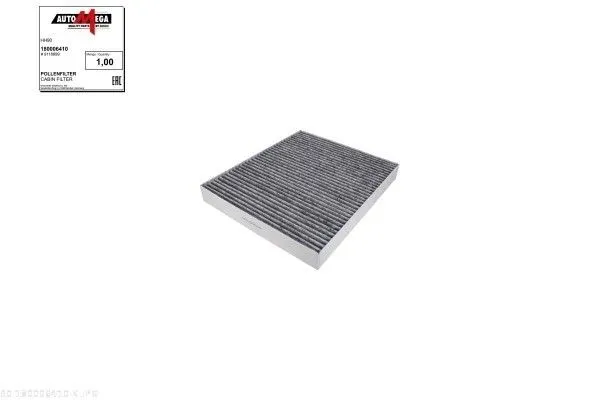 Kupéfilter AUTOMEGA 180006410