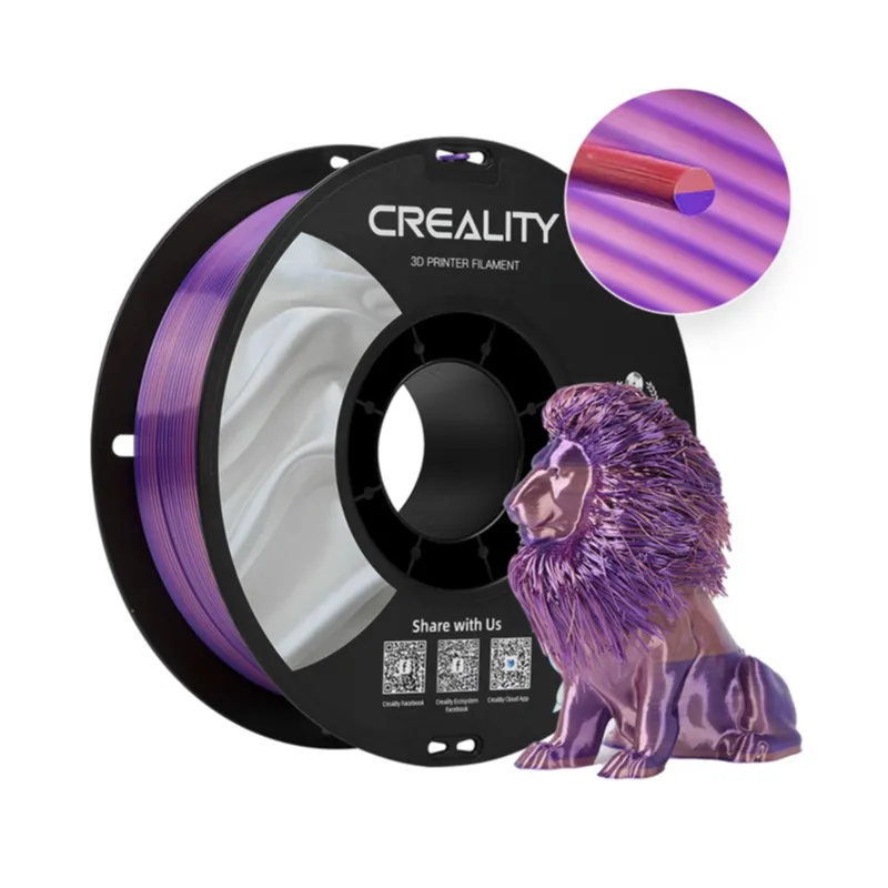 Creality CR-PLA Silk – 1.75mm – 1kg Rosa/Lila