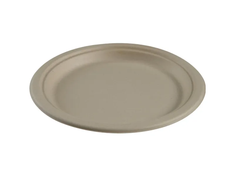 Gastro-Line tallrik Ø23 cm vit sockerrör pack 50 st