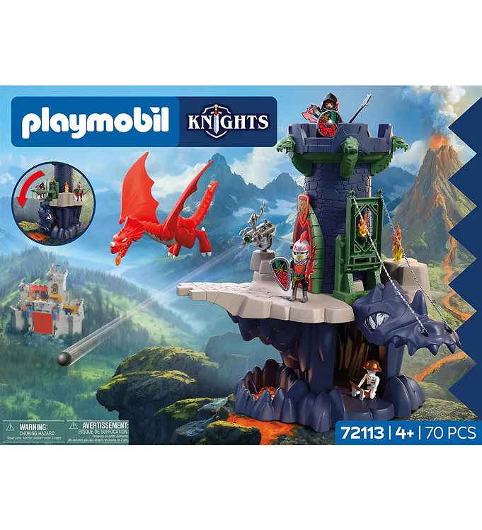 Playmobil Riddare – Drakriddartornet – 72113 – 70 Delar