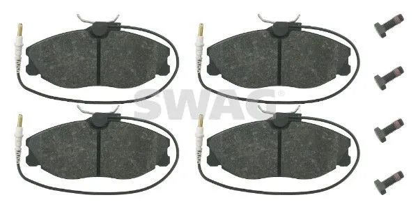 Bromsbelägg SWAG 62 91 6257