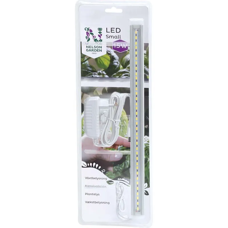 Växtbelysning, LED-ramp, 39 cm, 15 W, Startkit (Ej påbyggnadsbar)