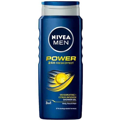 Nivea Men Power Fresh Shower Gel 500 ml