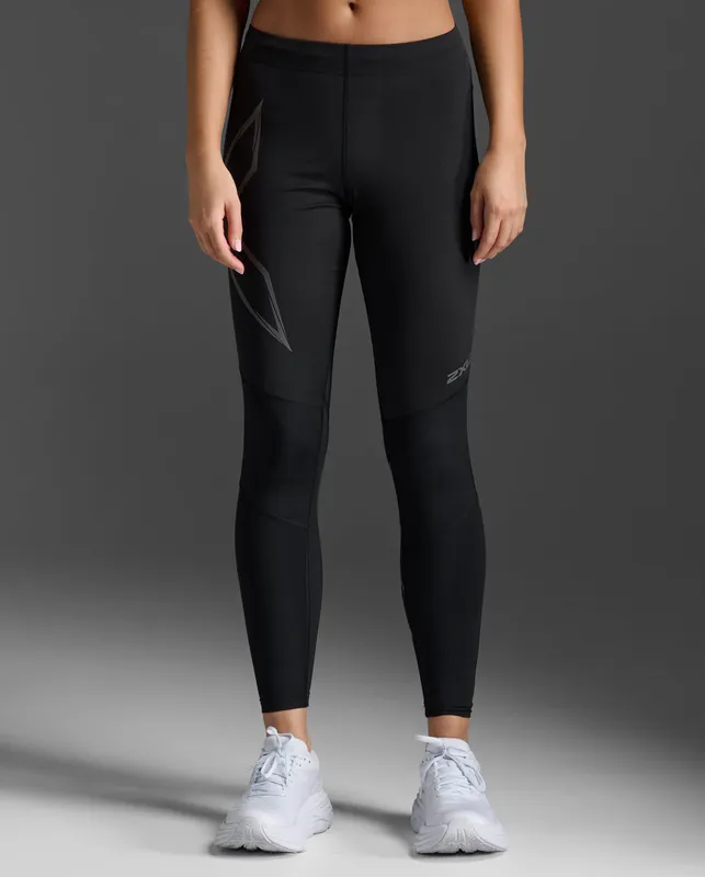 2XU Ignition Shield Compression Tights löpartights (dam) - Tidigare säsong - Black/ Black Reflective, XS