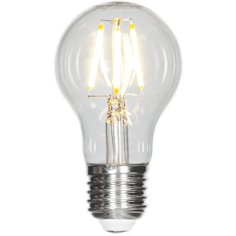 by Rydéns, Filament ljuskälla LED dimbar E27 4W Ø60mm Transparant