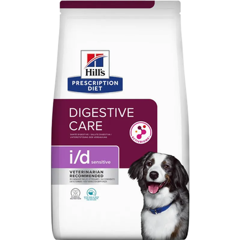 Prescription Diet i/d Sensitive Digestive Care Hundfoder med Ägg & Ris - 12 kg