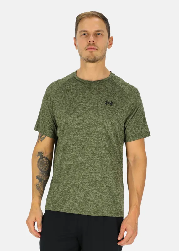 Under Armour Tech 2.0 T-Shirt Grön Mönstrad polyester X-Large Herr