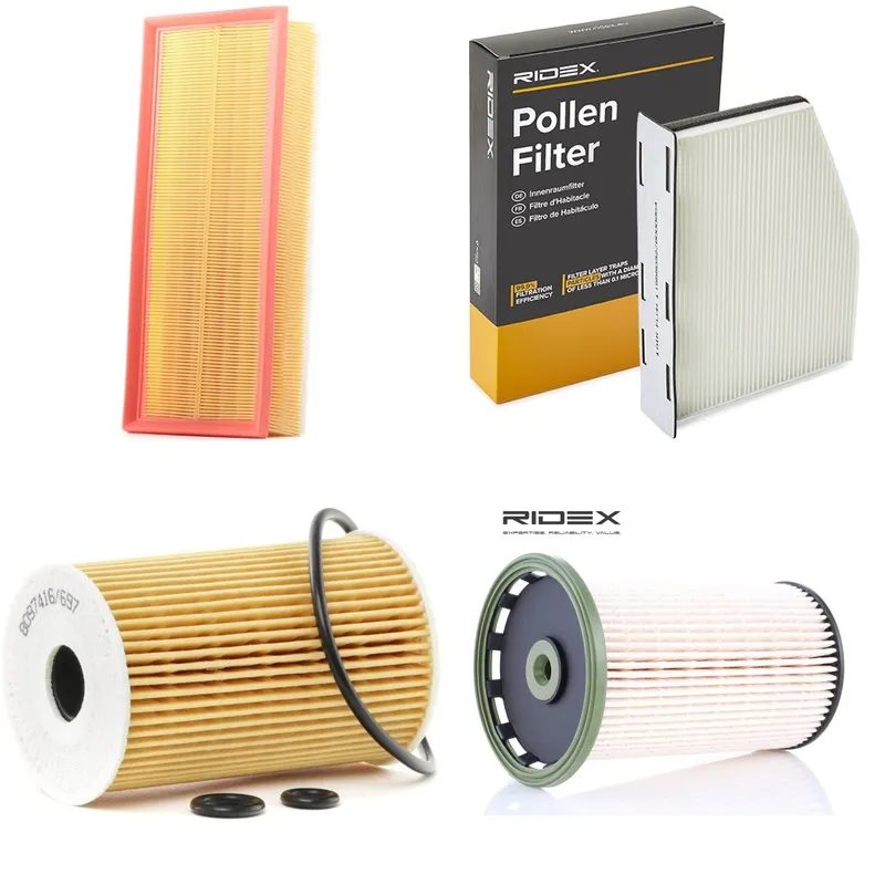 Filtersats RIDEX 4055F11490