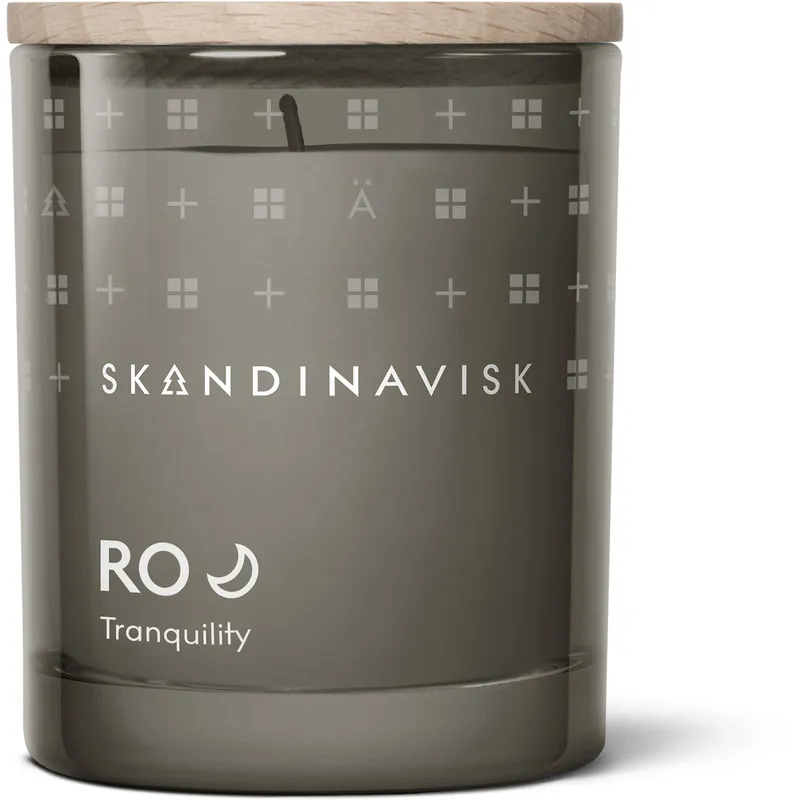 Skandinavisk Ro doftljus med lock 65 g