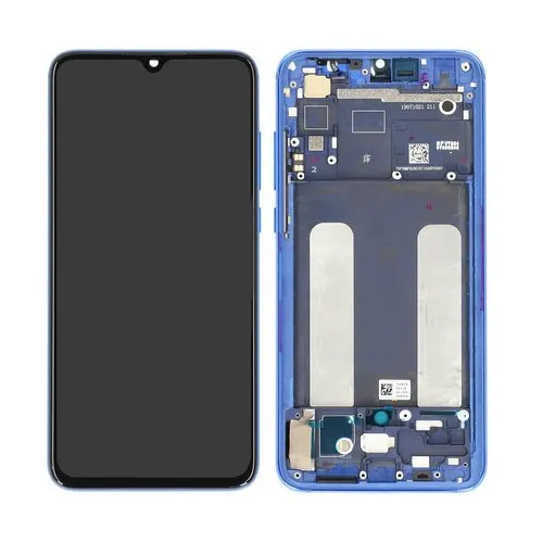 Xiaomi Mi 9 Lite Skärm med LCD Display – Blå