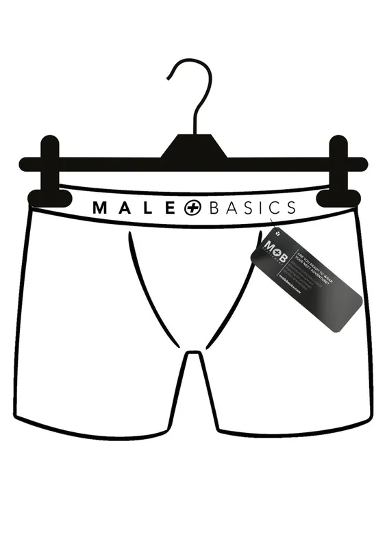 MaleBasics Neon Jock Gul (Storlek: Small)