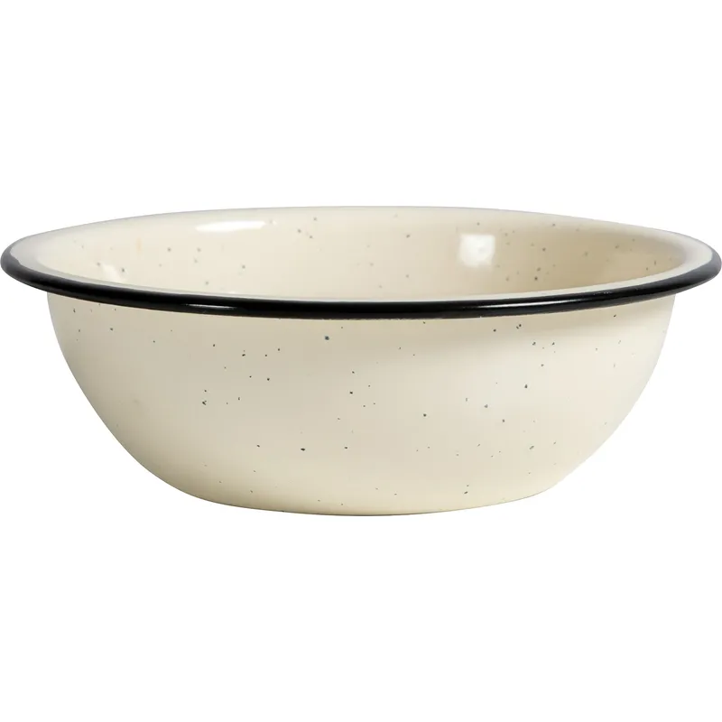 Sagaform Doris emaljskål Ø16 cm Beige