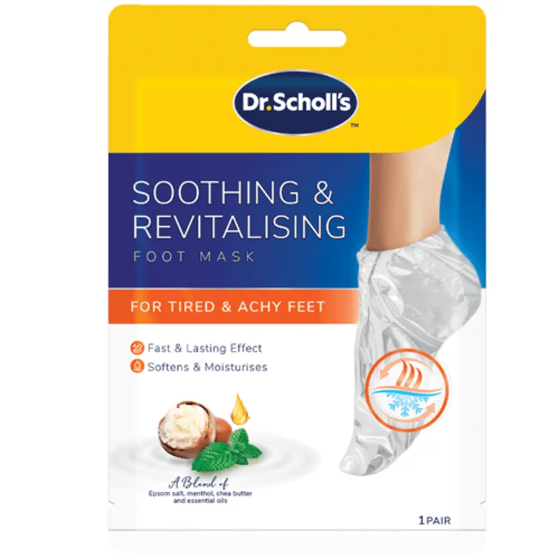 Scholl Soothing and Revitalising Foot Mask 2 st