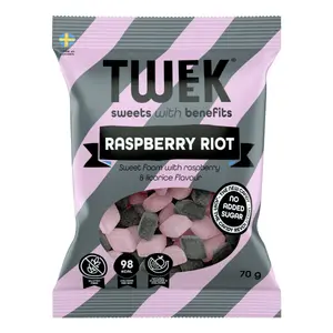 Köp 2 få 25% | Tweek Raspberry Riot 70 g