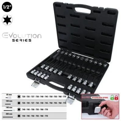 Hylsnyckelsats KS TOOLS 911.4550
