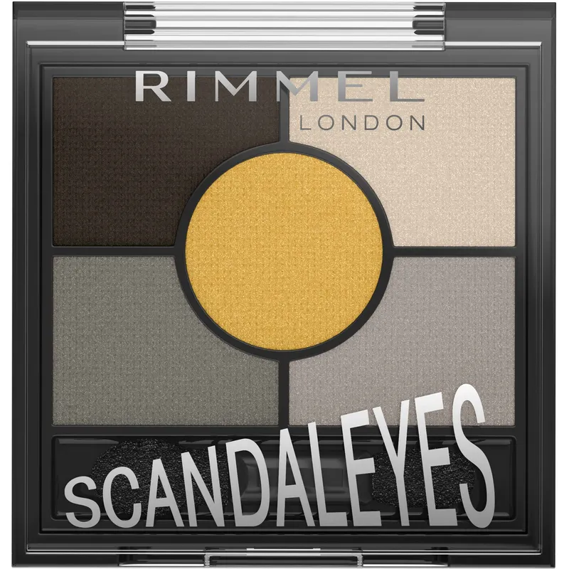 Rimmel London Scandaleyes 5 Pan Palette Eyeshadow 001 Golden Eye 3 g