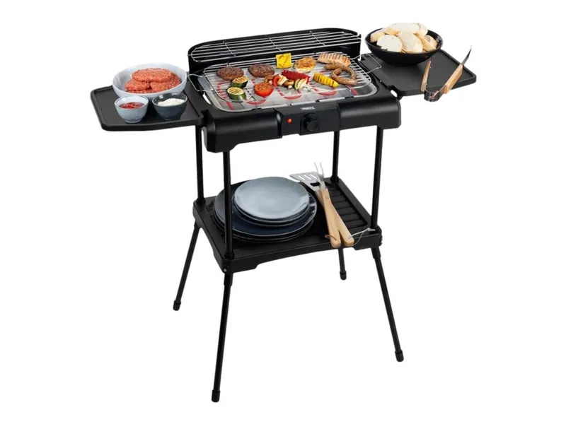 Princess 112250 - Barbequegrill - elektrisk - 980 cm2 - svart