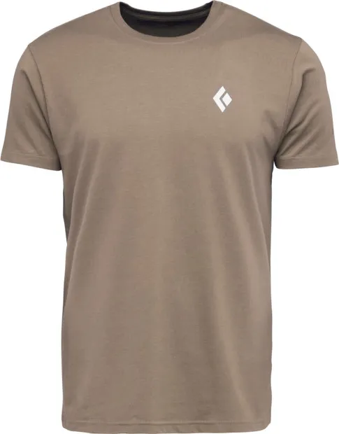 Black Diamond Men’s BD Backcountry Stamp Short Sleeve Tee Walnut