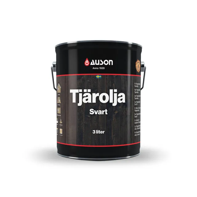TJÄROLJA SVART 3L | Beijerbygg Byggmaterial