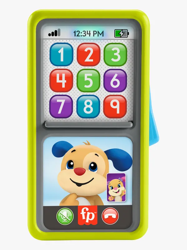 Fisher Price 2-In1 Slide To Learn Smartphone Nordic