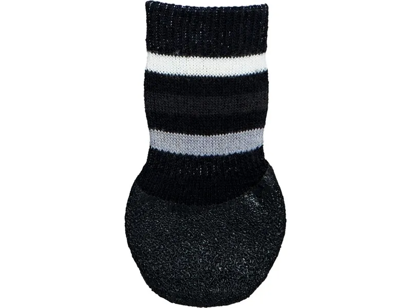 Trixie Dog Socks non-slip M-L 2 pcs. Black