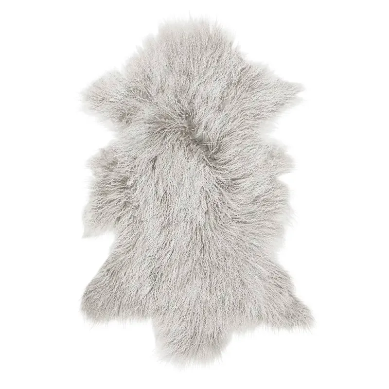 Skinnwille, Shansi Fårskinn 55×95 cm Lightgrey
