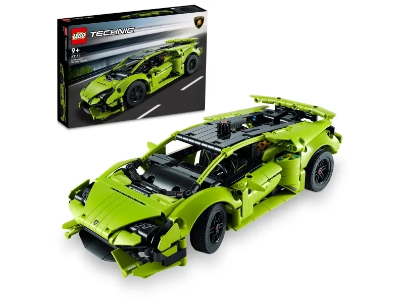 LEGO Technic 42161 Lamborghini Huracán Tecnica byggsats, 806 st., 9+
