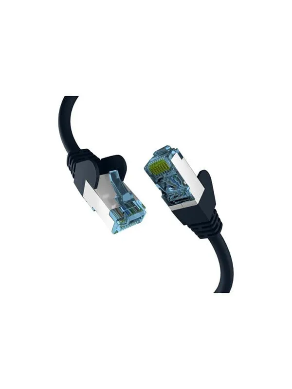 M-CAB EFB-Elektronik patch cable - 1.5 m - black - Svart - 1m