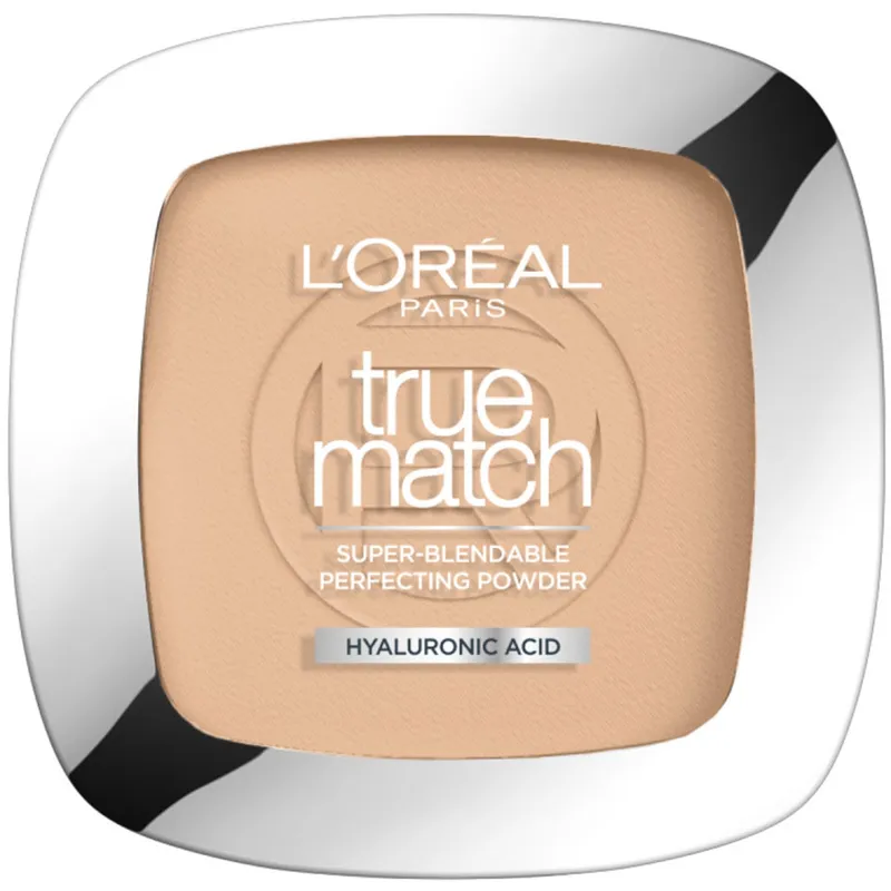 L’Oréal Paris True Match Puder för ansikte med hyaluronsyra 2N Vanilla