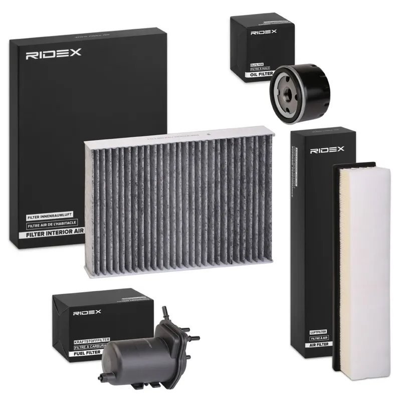 Filtersats RIDEX 4055F11965