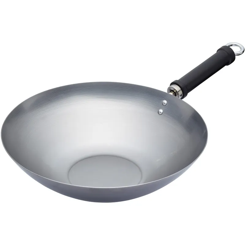 Kitchencraft Wokpanna 30 cm, grå
