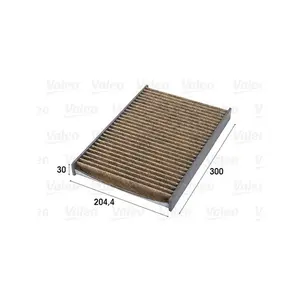 VALEO 701023 Kupéfilter