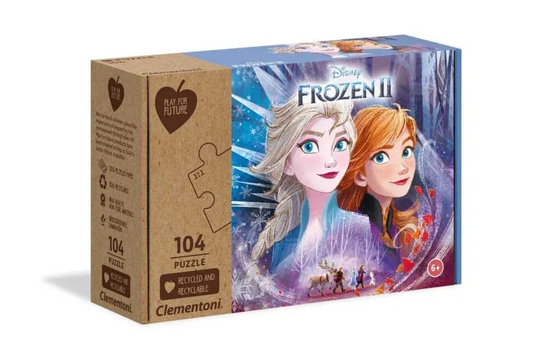 Barnpussel – Frozen 2, 104 Bitar