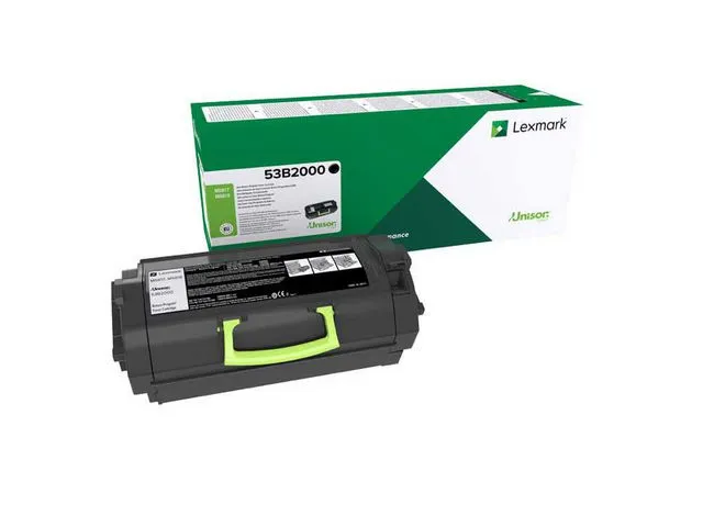 Toner Lexmark 53B2000 svart 11.000 sidor
