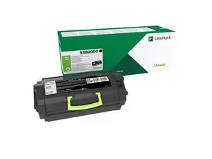 Toner Lexmark 53B2000 svart 11.000 sidor