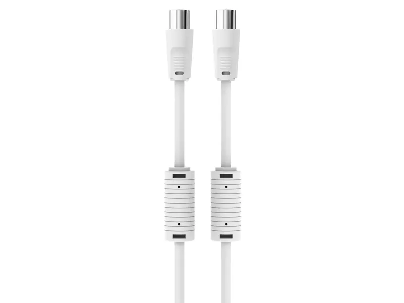 Sinox PRO antennkabel YouSee & Stofa godkänd. 3m. vit