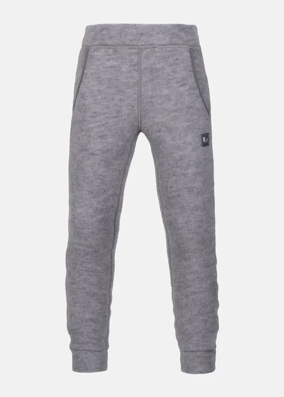Lindberg Kids’ Loe Wool Pants Grey Melange