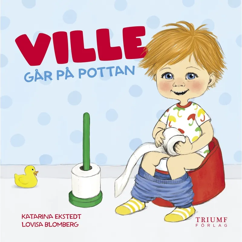 Ville går på pottan