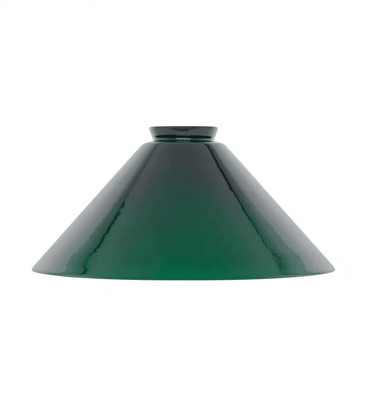 Karlskrona lampfabrik – Hög skomakarskärm 60/250 – Tillbehör – Grön
