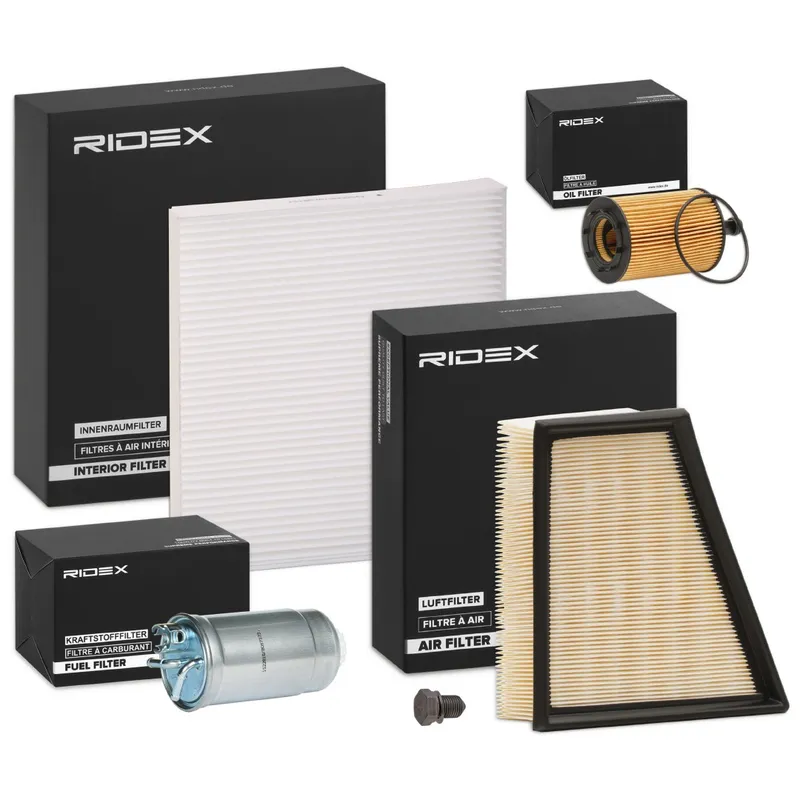 Filtersats RIDEX 4055F14672