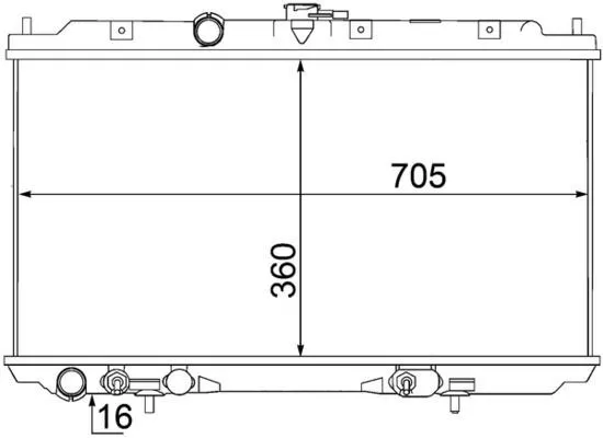 MAHLE CR 1488 000S Kylare