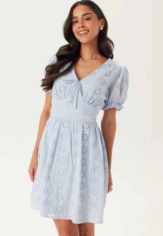 Broderie Anglaise Dress (#7899)