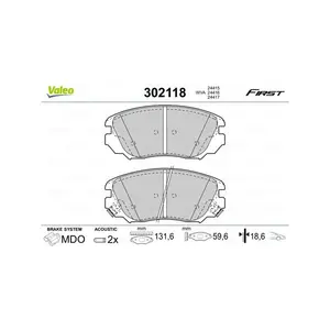 Bromsbelägg VALEO 302118