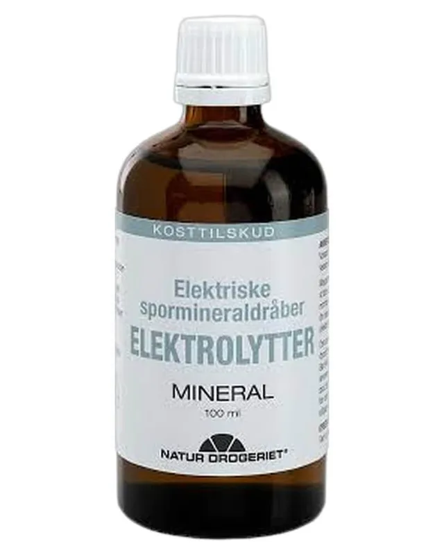 Natur Drogeriet Spormineral Dråber Elektriske 100 ml