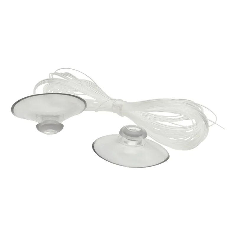 Sugproppar med fiskelina – Transparenta (6-pack)