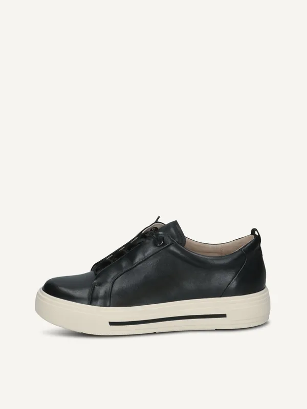 CAPRICE Sneaker, black, made of Leather, Size 39 (#6741)