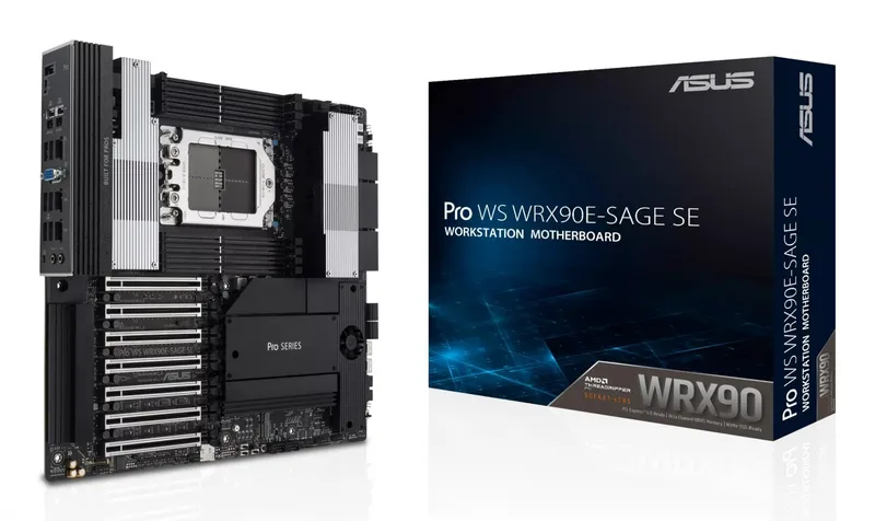 Asus Pro Ws Wrx90e-sage Se Amd Wrx90 Socket Str5 Eeb Str5 Eeb