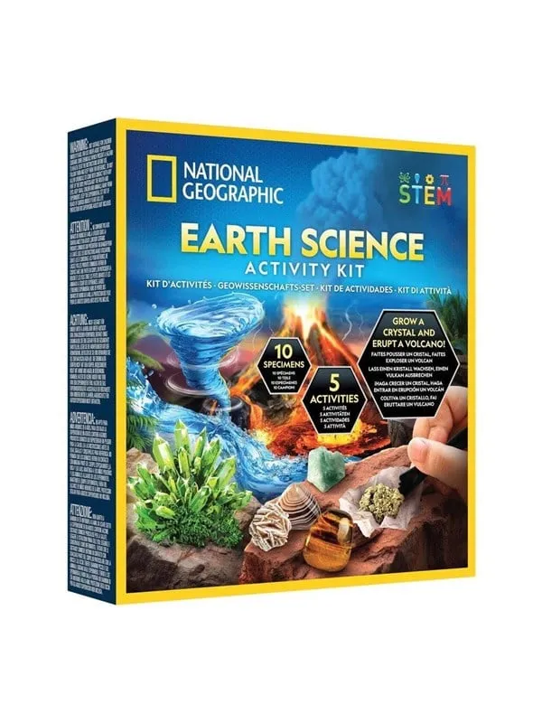 Geovetenskap Aktivitetskit National Geographic